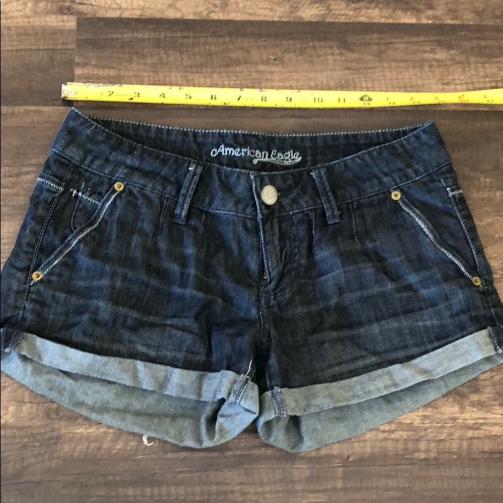 American eagle denim shorts.